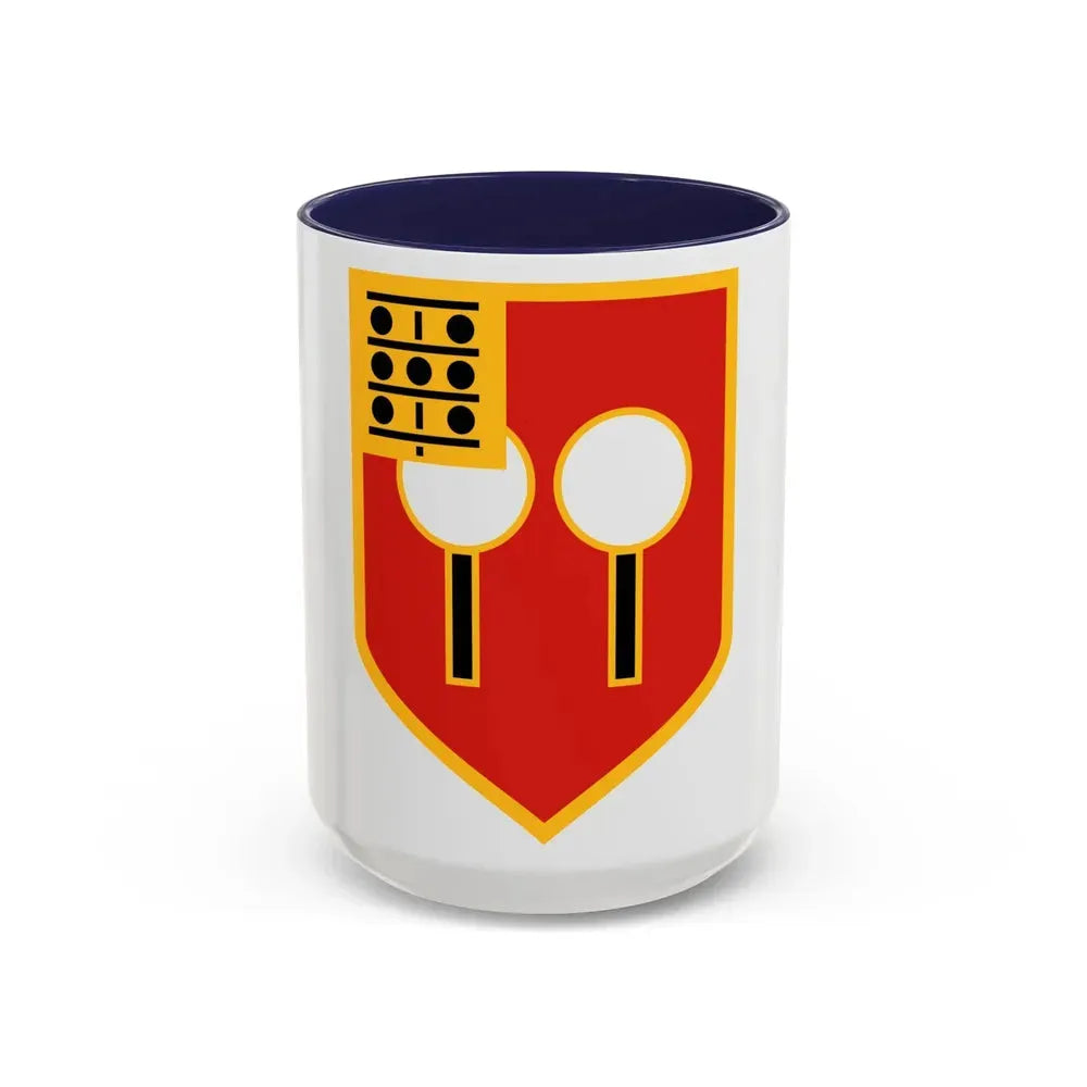9th Field Artillery Regiment (U.S. Army) Accent Coffee Mug 15oz Navy - Go Mug Yourself