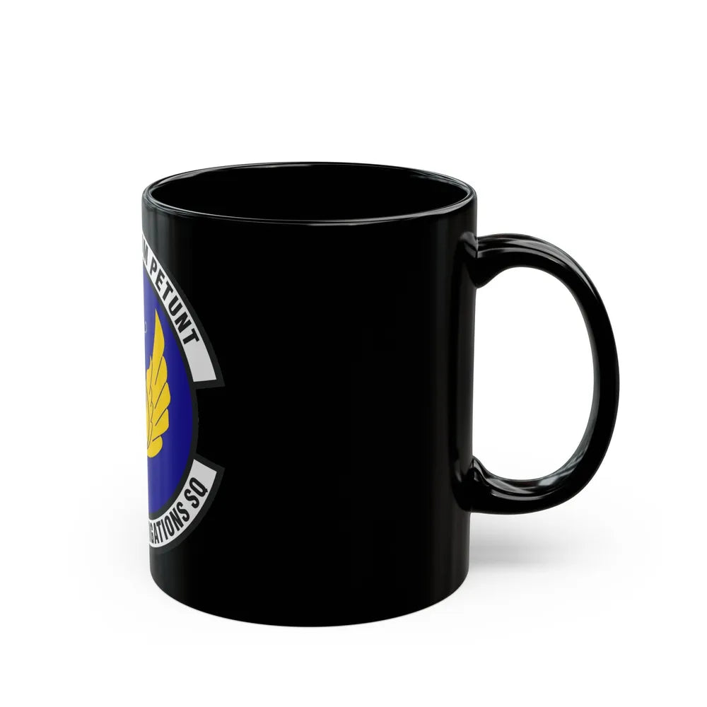 9th Field Investigations Squadron (U.S. Air Force) Black Coffee Mug-Go Mug Yourself