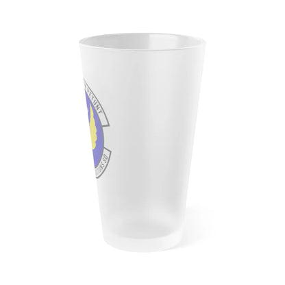 9th Field Investigations Squadron (U.S. Air Force) Frosted Pint Glass 16oz-Go Mug Yourself