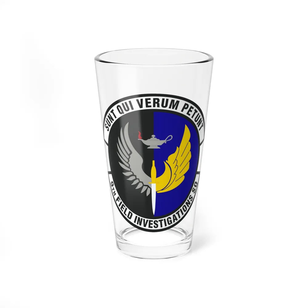 9th Field Investigations Squadron (U.S. Air Force) Pint Glass 16oz-16oz-Go Mug Yourself