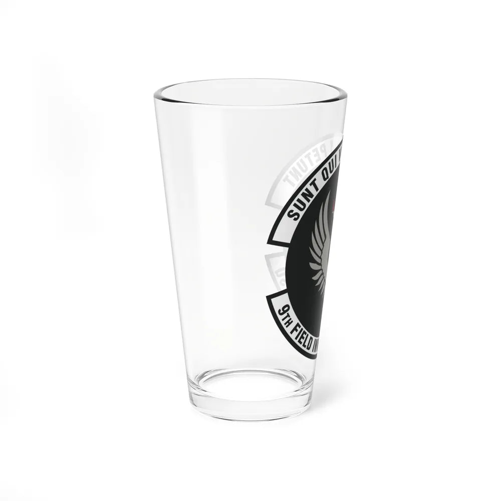 9th Field Investigations Squadron (U.S. Air Force) Pint Glass 16oz-Go Mug Yourself