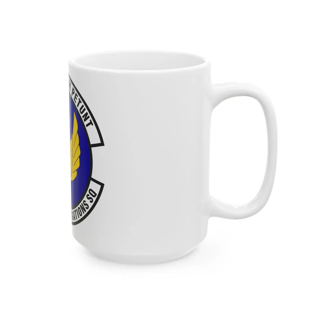 9th Field Investigations Squadron (U.S. Air Force) White Coffee Mug-Go Mug Yourself