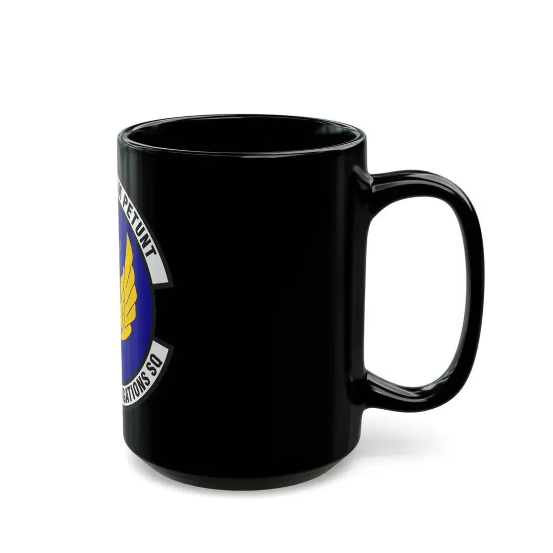 9th Field Investigations Squadron (U.S. Air Force) Black Coffee Mug - Go Mug Yourself