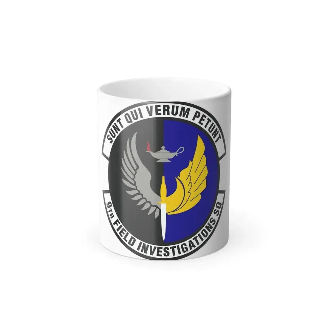 9th Field Investigations Squadron (U.S. Air Force) Color Changing Coffee Mug 11oz - Go Mug Yourself