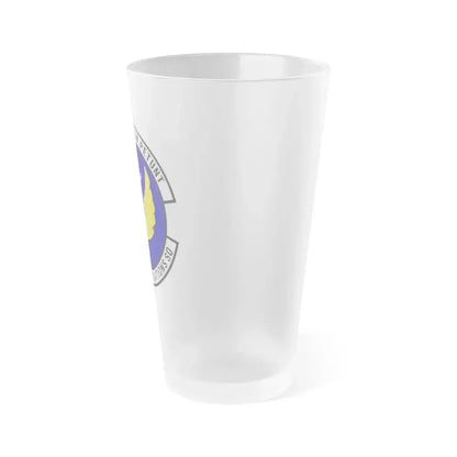 9th Field Investigations Squadron (U.S. Air Force) Frosted Pint Glass 16oz - Go Mug Yourself