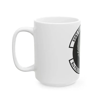 9th Field Investigations Squadron (U.S. Air Force) White Coffee Mug - Go Mug Yourself