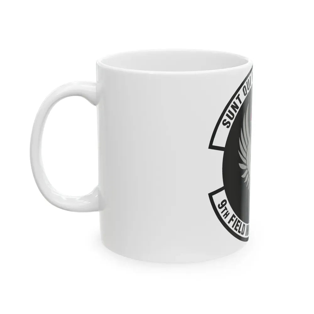9th Field Investigations Squadron (U.S. Air Force) White Coffee Mug - Go Mug Yourself