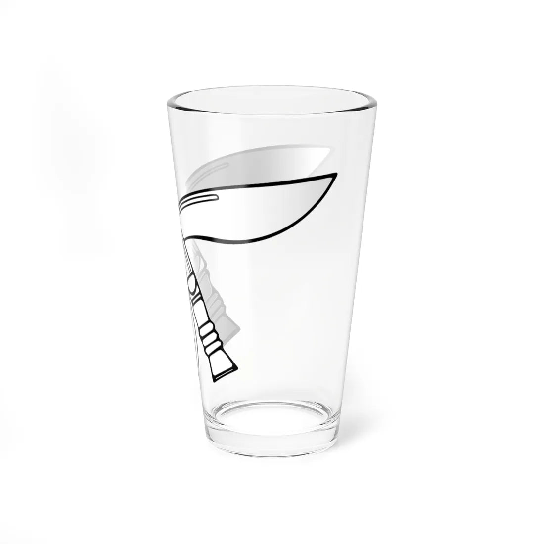 9th Gurkha Rifles Logo (India) (Coat of Arms) Pint Glass 16oz - Go Mug Yourself