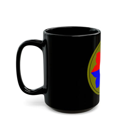 9th Infantry Division patch (U.S. Army) Black Coffee Mug-Go Mug Yourself