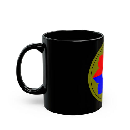 9th Infantry Division patch (U.S. Army) Black Coffee Mug-Go Mug Yourself