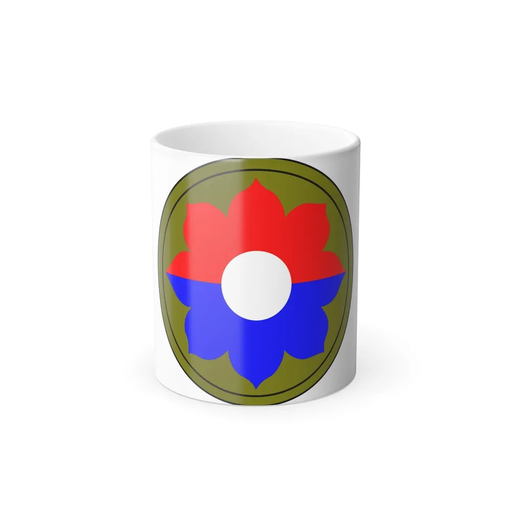 9th Infantry Division patch (U.S. Army) Color Changing Coffee Mug-11oz-Go Mug Yourself