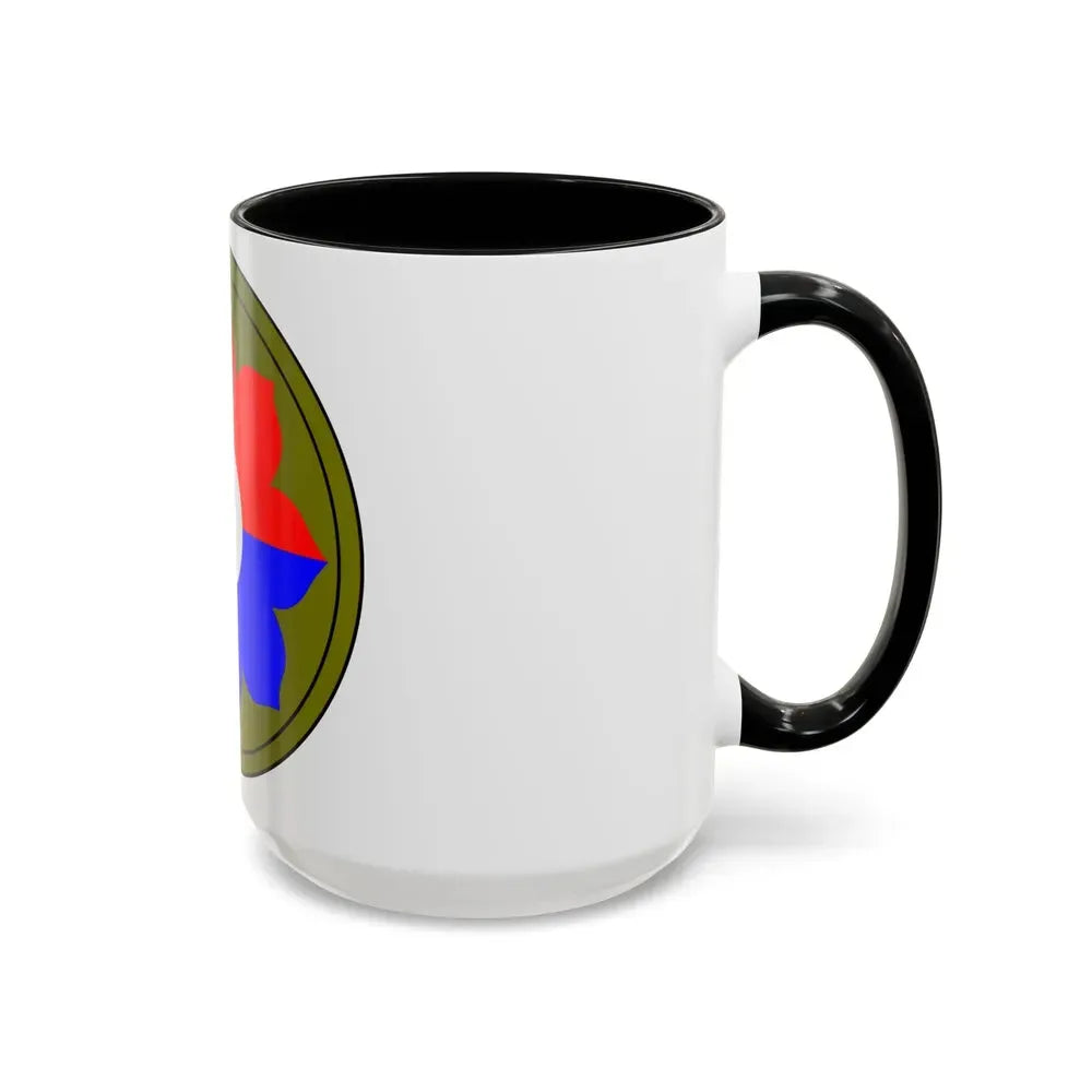 9th Infantry Division patch (U.S. Army) Accent Coffee Mug - Go Mug Yourself