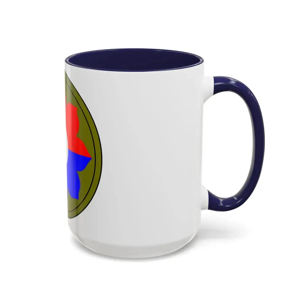9th Infantry Division patch (U.S. Army) Accent Coffee Mug - Go Mug Yourself