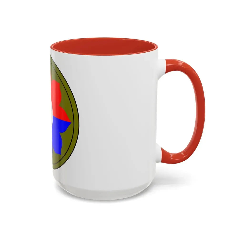9th Infantry Division patch (U.S. Army) Accent Coffee Mug - Go Mug Yourself