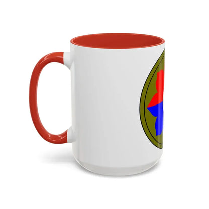 9th Infantry Division patch (U.S. Army) Accent Coffee Mug - Go Mug Yourself
