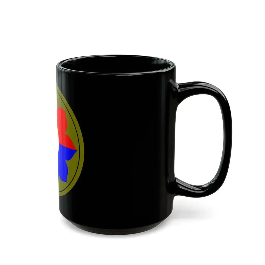 9th Infantry Division patch (U.S. Army) Black Coffee Mug - Go Mug Yourself