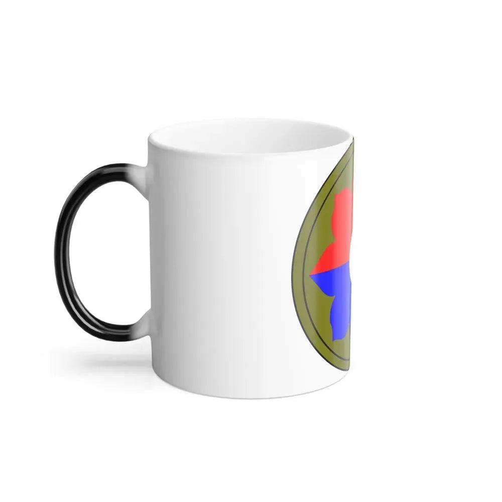 9th Infantry Division patch (U.S. Army) Color Changing Coffee Mug - Go Mug Yourself
