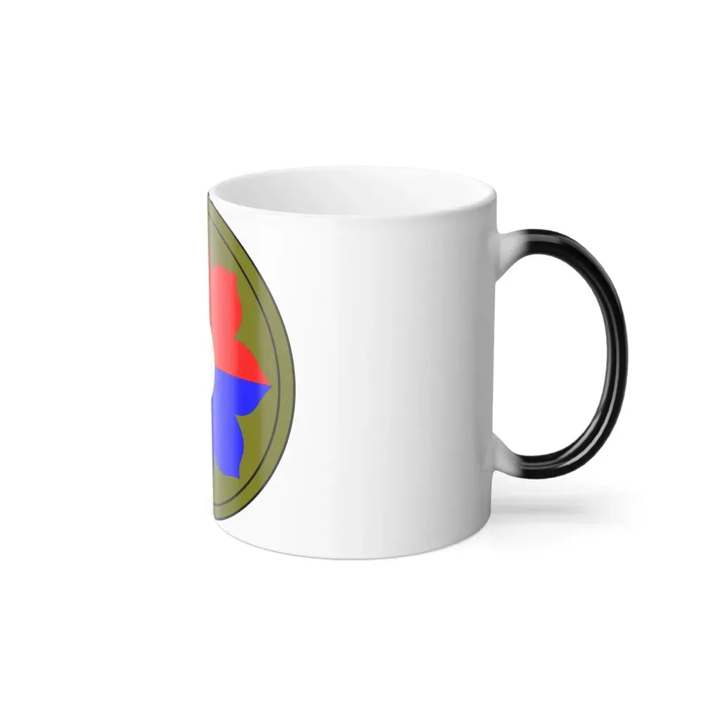 9th Infantry Division patch (U.S. Army) Color Changing Coffee Mug - Go Mug Yourself