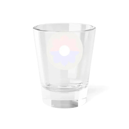 9th Infantry Division patch (U.S. Army) Shot Glass 1.5oz - Go Mug Yourself
