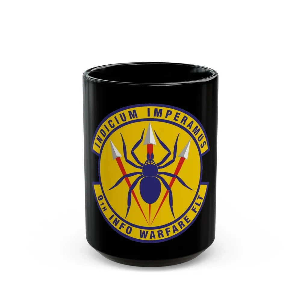 9th Information Warfare Flight (U.S. Air Force) Black Coffee Mug-15oz-Go Mug Yourself