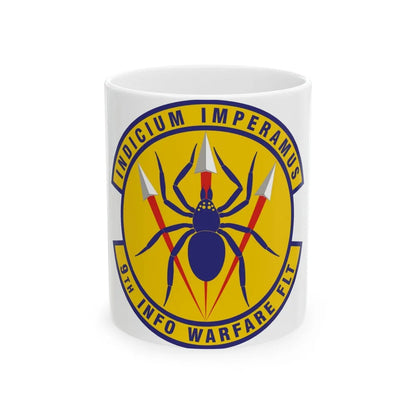 9th Information Warfare Flight (U.S. Air Force) White Coffee Mug-11oz-Go Mug Yourself