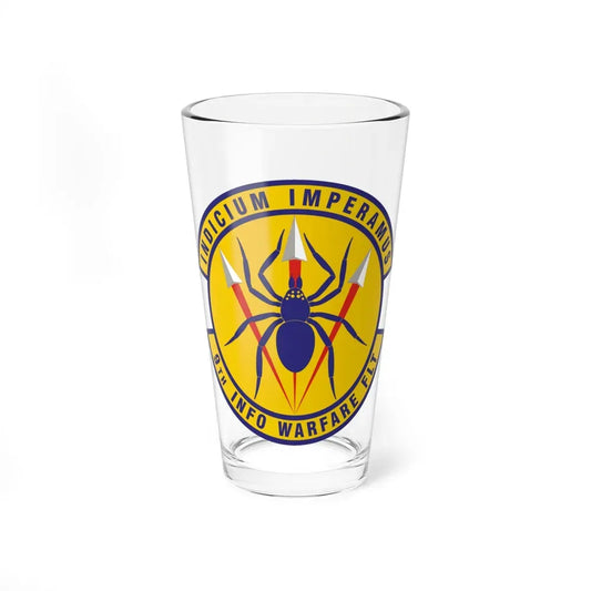9th Information Warfare Flight (U.S. Air Force) Pint Glass 16oz 16oz - Go Mug Yourself