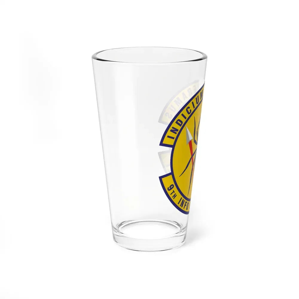 9th Information Warfare Flight (U.S. Air Force) Pint Glass 16oz - Go Mug Yourself