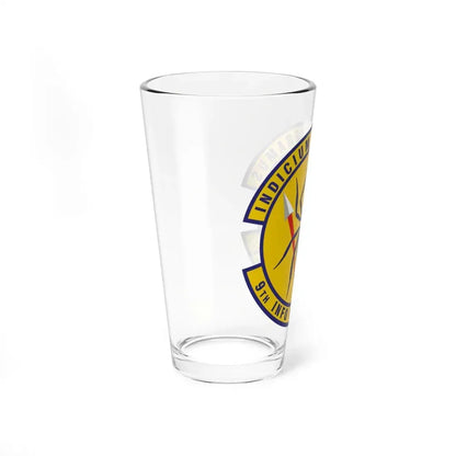 9th Information Warfare Flight (U.S. Air Force) Pint Glass 16oz - Go Mug Yourself