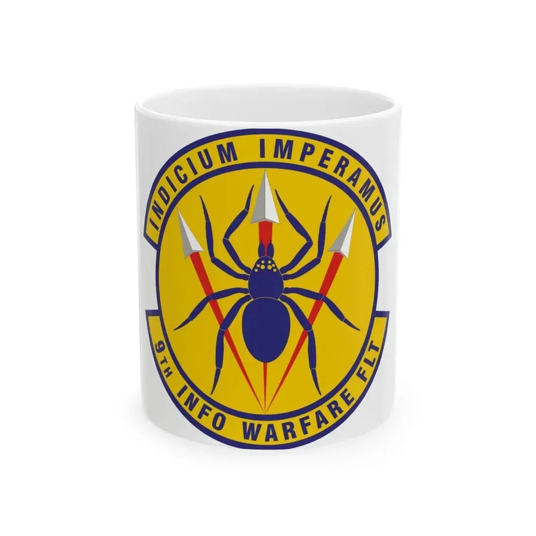 9th Information Warfare Flight (U.S. Air Force) White Coffee Mug 11oz - Go Mug Yourself