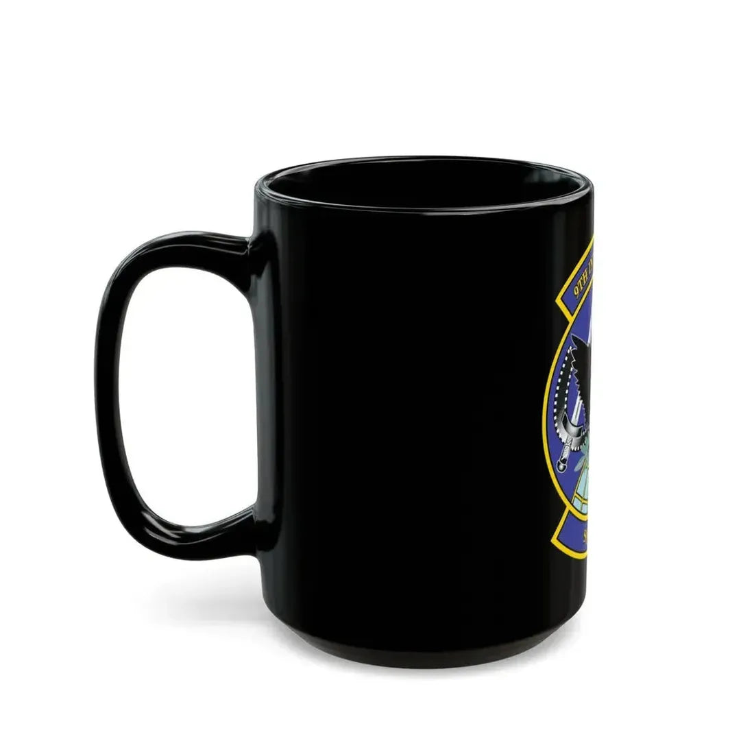 9th Intelligence Sq (U.S. Air Force) Black Coffee Mug - Go Mug Yourself