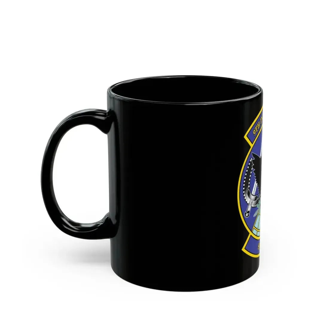 9th Intelligence Sq (U.S. Air Force) Black Coffee Mug - Go Mug Yourself
