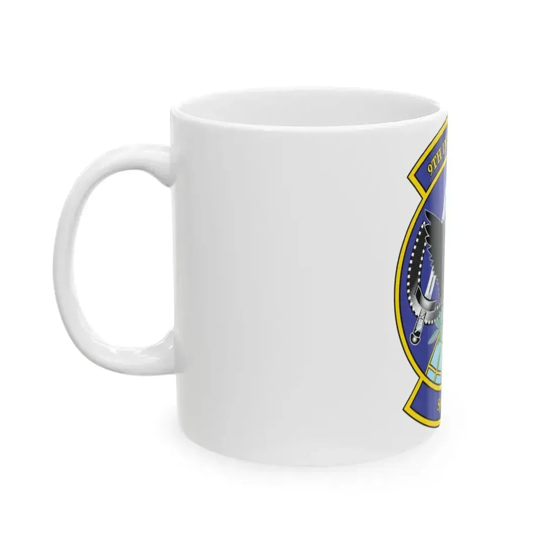 9th Intelligence Sq (U.S. Air Force) White Coffee Mug - Go Mug Yourself