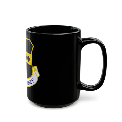 9th Medical Group (U.S. Air Force) Black Coffee Mug-Go Mug Yourself