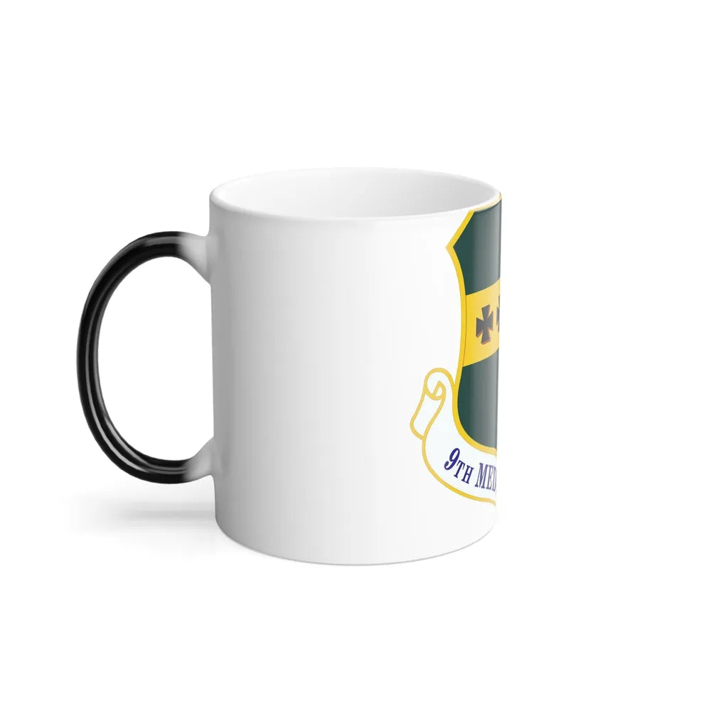 9th Medical Group (U.S. Air Force) Color Changing Coffee Mug-Go Mug Yourself