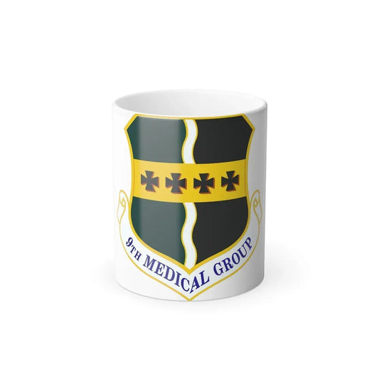 9th Medical Group (U.S. Air Force) Color Changing Coffee Mug 11oz - Go Mug Yourself