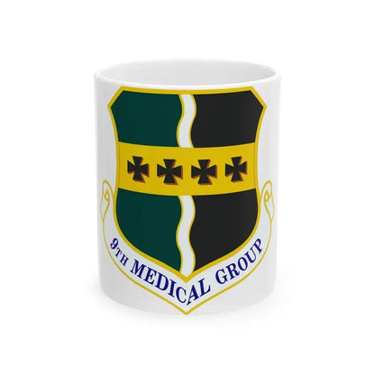 9th Medical Group (U.S. Air Force) White Coffee Mug 11oz - Go Mug Yourself