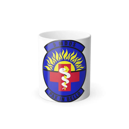 9th Medical Operations Squadron (U.S. Air Force) Color Changing Coffee Mug 11oz - Go Mug Yourself