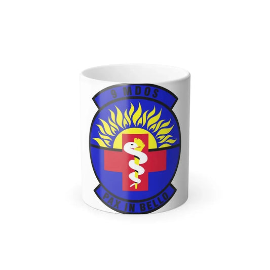 9th Medical Operations Squadron (U.S. Air Force) Color Changing Coffee Mug 11oz - Go Mug Yourself