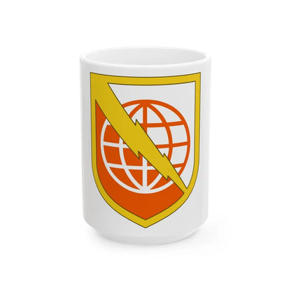 9th Signal Command (U.S. Army) White Coffee Mug-15oz-Go Mug Yourself