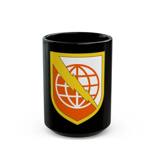 9th Signal Command (U.S. Army) Black Coffee Mug 15oz - Go Mug Yourself