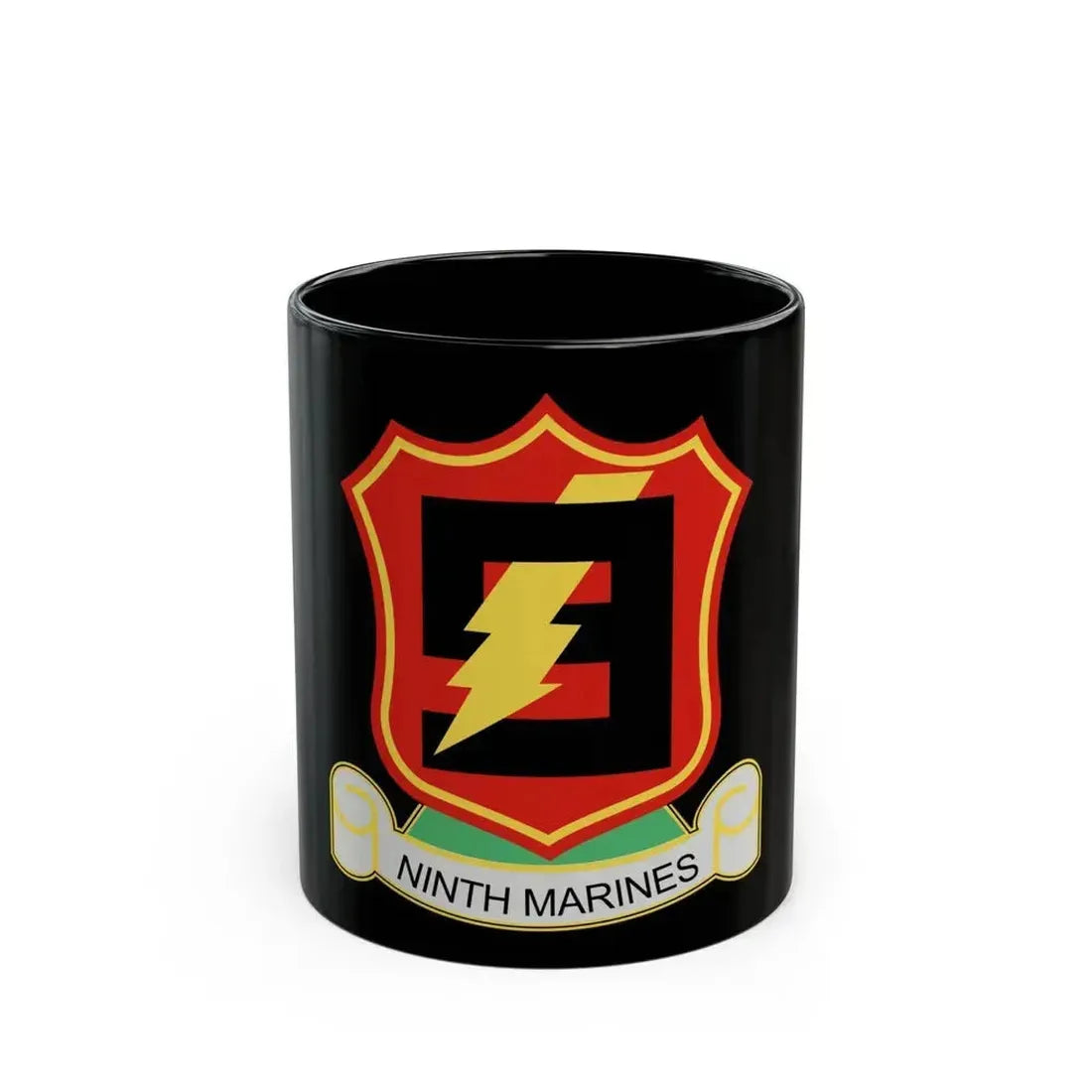 9THMARINES (USMC) Black Coffee Mug 11oz - Go Mug Yourself