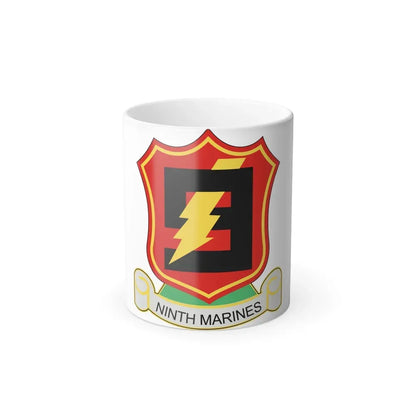 9THMARINES (USMC) Color Changing Coffee Mug 11oz - Go Mug Yourself