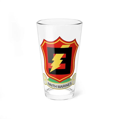 9THMARINES (USMC) Pint Glass 16oz 16oz - Go Mug Yourself