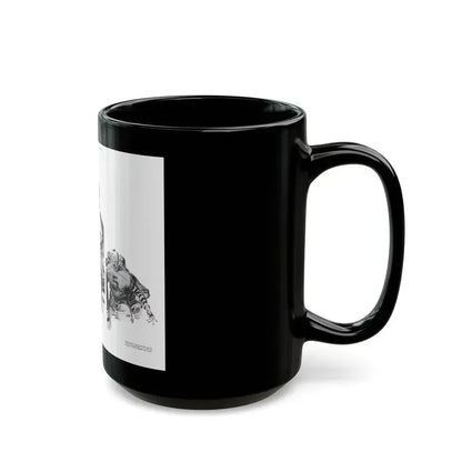 A Ball Game for Delia, The Saturday Evening Post, November 11, 1939 - Black Coffee Mug - Go Mug Yourself
