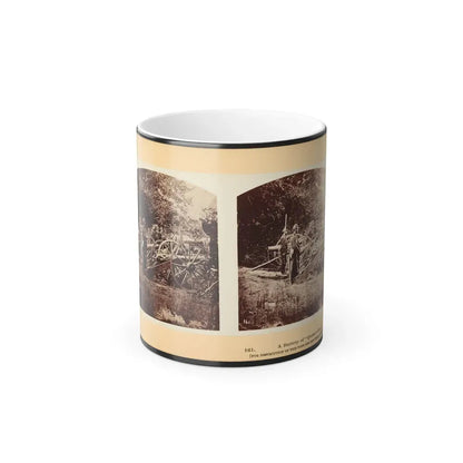 A Battery of  Quaker Guns  001 (U.S. Civil War) Color Changing Coffee Mug 11oz Default Title 11oz - Go Mug Yourself