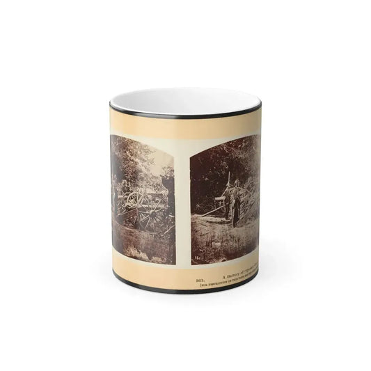 A Battery of  Quaker Guns  001 (U.S. Civil War) Color Changing Coffee Mug 11oz Default Title 11oz - Go Mug Yourself