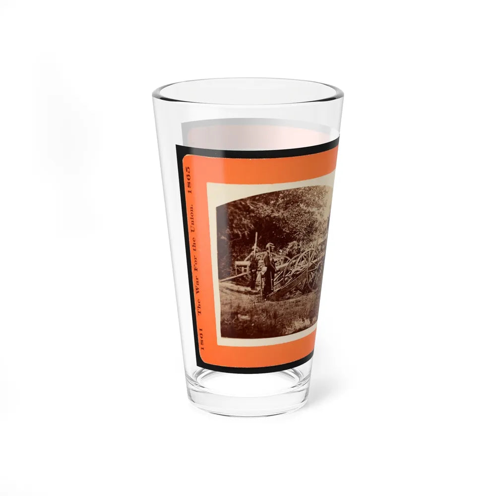 A Battery Of Quaker Guns (U.S. Civil War) Pint Glass 16oz-Go Mug Yourself