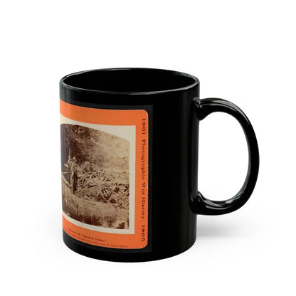 A Battery Of  Quaker Guns (U.S. Civil War) Black Coffee Mug - Go Mug Yourself