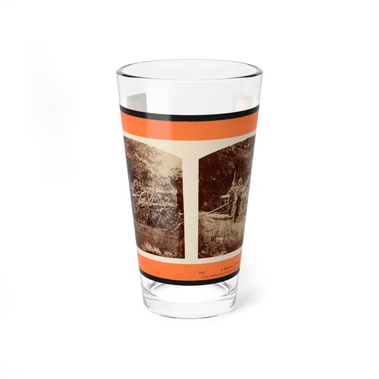 A Battery Of  Quaker Guns (U.S. Civil War) Pint Glass 16oz 16oz - Go Mug Yourself