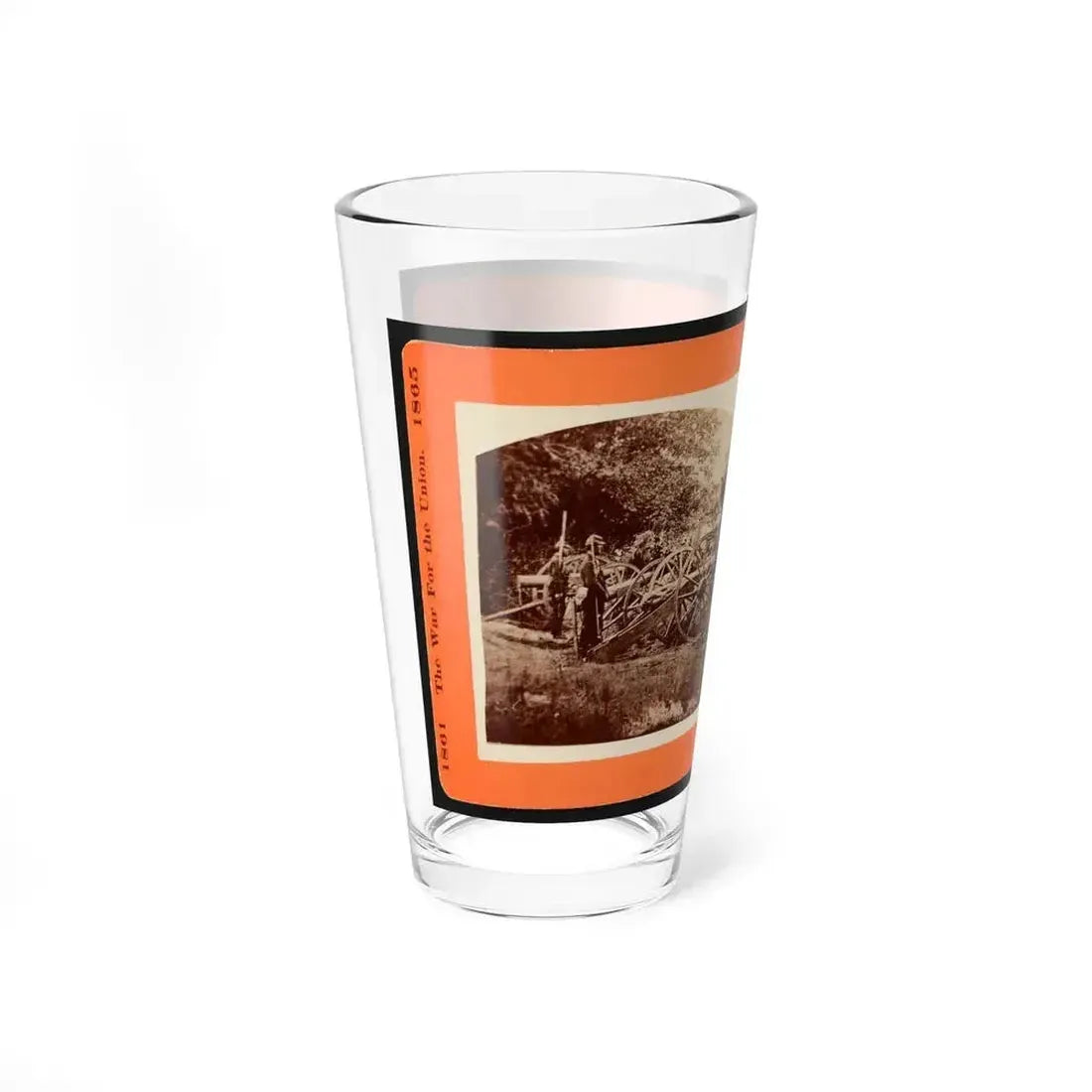 A Battery Of  Quaker Guns (U.S. Civil War) Pint Glass 16oz - Go Mug Yourself